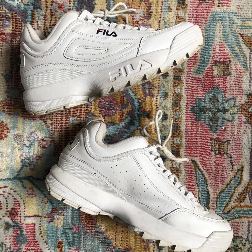 FILA DISRUPTOR SNEAKERS SIZE 10